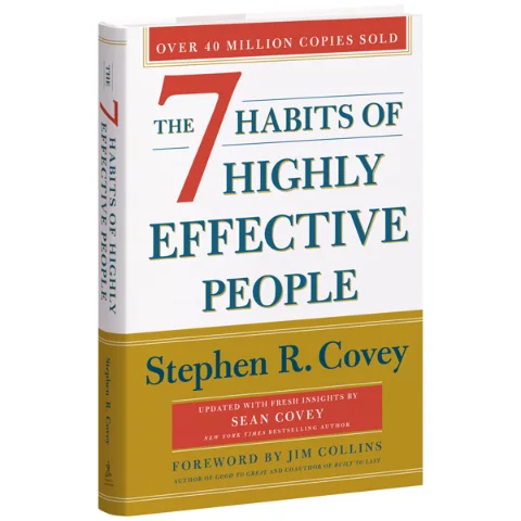 Cover of The 7 Habits of Highly Effective People by Stephen R. Covey